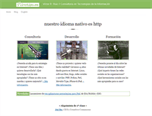 Tablet Screenshot of linotipo.es